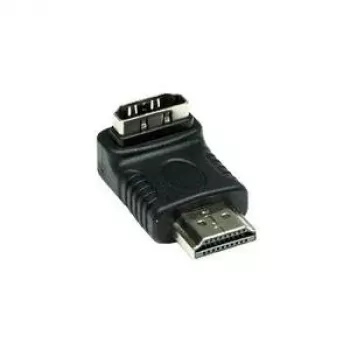 Good Connections HDMI-adapter 19-pin han til hun, vinklet nedad, sort (HDMI-FMWU)