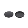 GoodConnections Alcasa 9870-65 Front Lens Cap 65 mm Center-Pinch Snap-On Black
