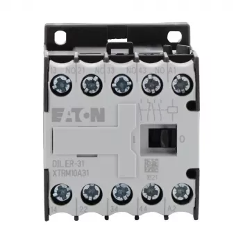 Eaton Auxiliary Contactor 24 V AC 3 NO + 1 NC - Screw Terminals (DILER-31-24)
