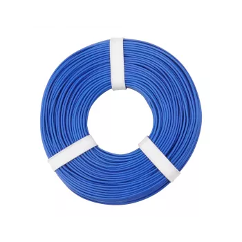 Donau Elektronik 125-052 ledningskabel 1 x 0,25 mm² blå 50 m