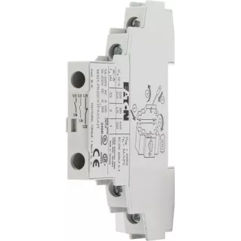Eaton NHI21-PKZ0 hjælpekontaktblok, 2NO+1NC, sidemontering, skrueklemmer, hvid 072894