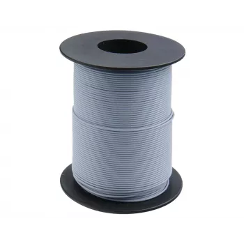 Donau Elektronik 119-19 ledning tilslutningskabel 0,14 mm² grå 100 m
