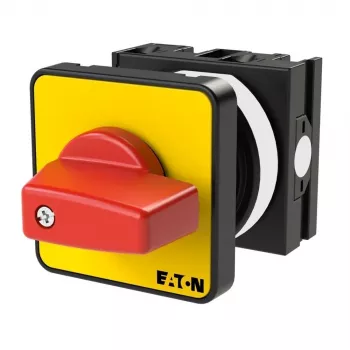 Eaton T0-1-102/E-RT kamafbryder, 2-polet, 20 A, frontmontering, rød/gul 009046