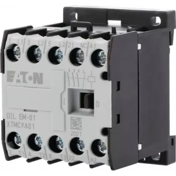 Eaton DILEM-01 minikontaktor 3NO 24V AC 50Hz 9A 4kW IP20 010086