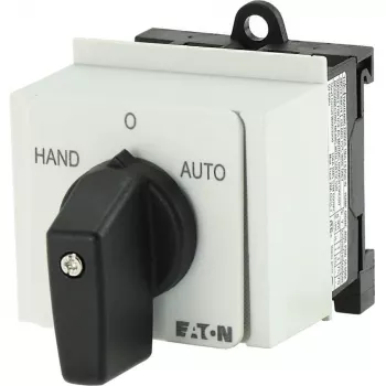 Eaton T0-1-15431/IVS 1-polet vippekontakt, sort/hvid 026991