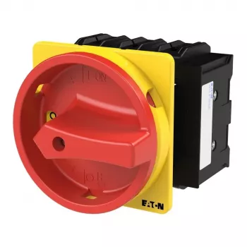 Eaton P3-100/EA/SVB/HI11 3-polet vippekontakt, sort/rød/gul 029383