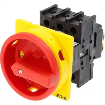 Eaton P1-25/EA/SVB drejeafbryder, 3-polet, orange/rød 041097