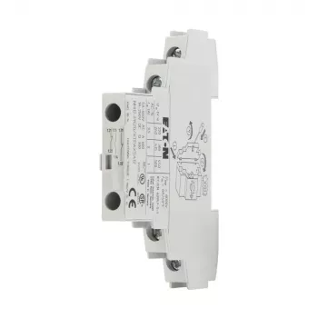 Eaton NHI12-PKZ0 hjælpekontaktblok, 1NO+2NC, sidemontering til PKZ0/PKE, hvid 072895