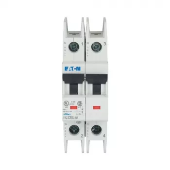 Eaton FAZ-C15/2-NA 15 A 2-polet automatsikring med C-karakteristik (MCB) 102169