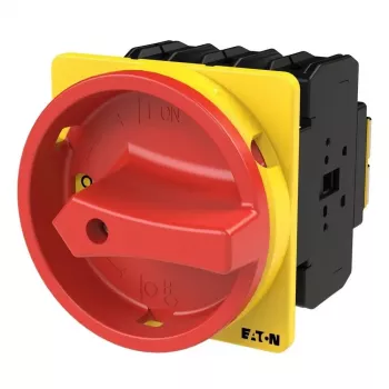 Eaton P3-100/EA/SVB 100 A 3-polet aflåselig hovedafbryder, rød/gul