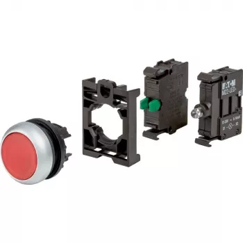 Eaton M22-DL-R-K10LED-BVP lysende trykknap, frontring plast 110932