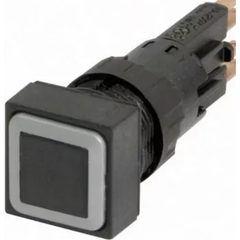 Eaton Q18D-GE trykknap, momentan, 1 N/O, sort/gul 086417