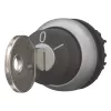 Eaton M22-WS-MS5 nøglevælgerafbryder, 3-positioner, fastlåsende, Ronis MS5, sort 111792