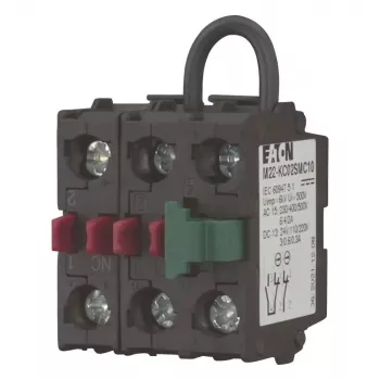 Eaton M22-KC02SMC10 kontaktelement, 2 NC, skrueklemmer, frontmontage 121720