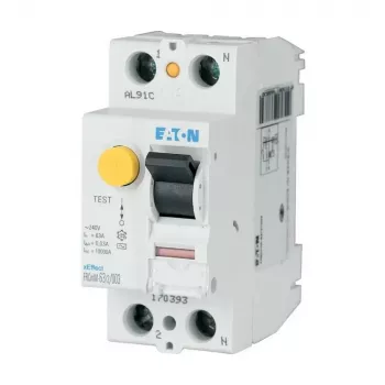 Eaton Y7-170431 FRCMM-25/2/003-A fejlstrømsafbryder, 2-polet, 25 A, 30 mA, type A
