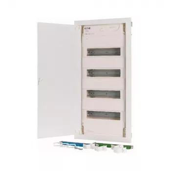 Eaton KLV-48UPP-F indbygningsfordeler 4-rækket 48 moduler, hvid 178804
