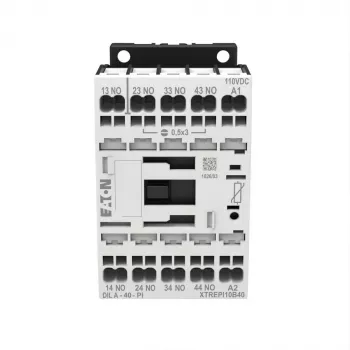 EATON DILA-40(24VDC)-PI hjælpekontaktor 24VDC 4 NO push-in-tilslutninger 199208