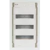 Eaton KLV-36HWP-F overfladefordelingsskab, 3 rækker, 36 moduler, gennemsigtig dør, hvid 178810