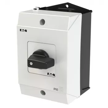 Eaton T0-1-15431/I1 vippekontakt, 1-polet, sort / hvid 207070