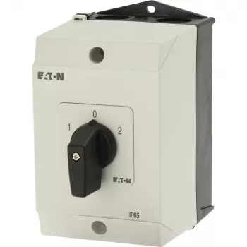 Eaton T0-3-8212/I1 20 A 3-polet knastomskifter, 2x60°, grå/sort 207123