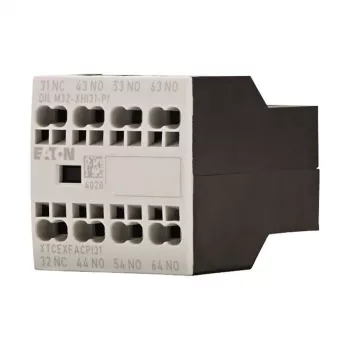 Eaton DILM32-XHI31-PI hjælpekontaktblok, 3NO+1NC, 4A, skrueklemmer, frontmontage til DILM7-DILM32 kontakter 199312