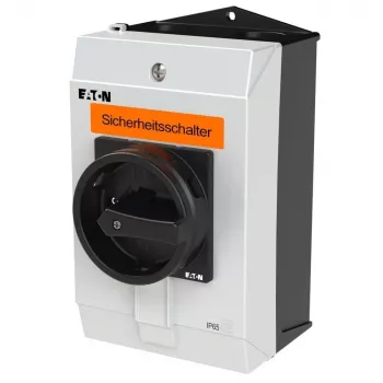 Eaton P1-25/I2-SI/HI11-SW sikkerhedsdrejekontakt, 3-polet, sort/hvid 207311