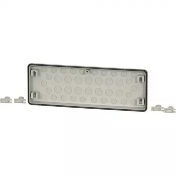 Eaton FL4-2 tavleflange, grå plast, 329 x 23 x 116 mm 014863