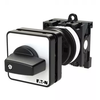 Eaton T0-1-15431/Z kontakt, 1-polet, sort/hvid