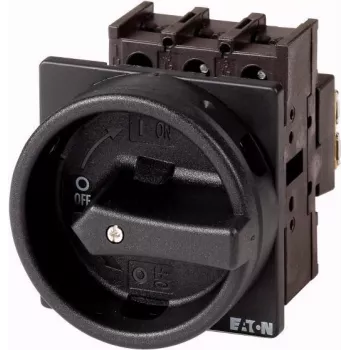 Eaton P1-25/EA/SVB-SW 3-polet hovedafbryder, 25 A, IP65, sort 048365