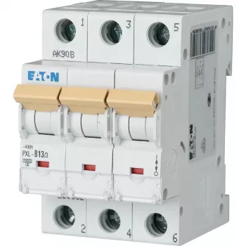 Eaton PXL-C13/3 13 A 3-polet automatsikring (MCB) med C-karakteristik 6 kA 236424