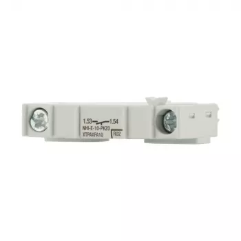 Eaton NHI-E-10-PKZ0 hjælpekontaktblok, 1 NO, sidemontering, hvid, til PKZ0 motorværn 082884