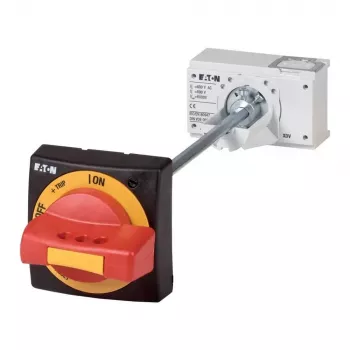 Eaton NZM2-XTVDV dørkoblingsdrejegreb, låsbar, rød 260180