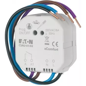 Eaton xComfort trådløs kontaktaktor, potentialfri, 16 A, 1-kanal, indbygning (240694)