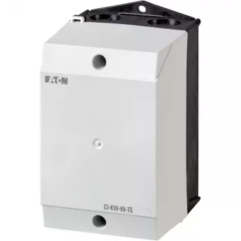 Eaton CI-K1H tomt kabinet til DIN-skinne montering, 80 x 120 x 95 mm, lysegrå (RAL 7035)/sort (RAL 9005) 105853