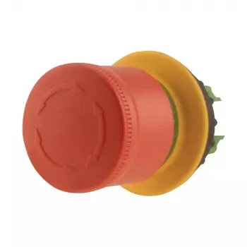 Eaton M22-PVT30 nødstop-trykknap aktuator, trækudløsning, rød svampehoved, 38 mm, IP65/IP66/IP69 197536