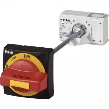 Eaton NZM1-XHBR drejehåndtag, sort/rød/gul, IP66, 85x85 mm, til NZM1/PN1/N(S)1 266632