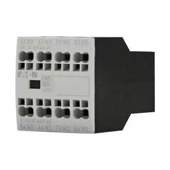 Eaton DILA-XHI40-PI hjælpekontaktblok, 4 sluttekontakter, frontmontering, push-in-klemmer 199317