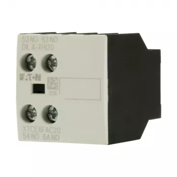 Eaton DILA-XHI20 hjælpekontaktblok, 45 mm bredde, sort/hvid, -25 til 60 °C 276422