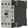 Eaton DILM17-10(RDC24) 3-polet kontaktor, 24 V DC-spole, 17 A AC-3, 1 NO hjælpekontakt, IP00, sort/hvid 277018