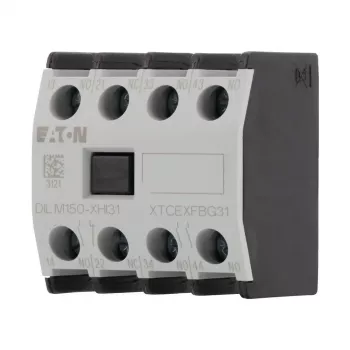 Eaton DILM150-XHI31 hjælpekontaktblok, 3NO+1NC, frontmontage, skrueklemmer 277949