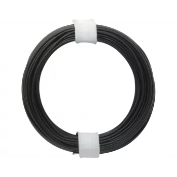 Donau Elektronik 118-1 ledning 1 x 0,14 mm² sort 10 m