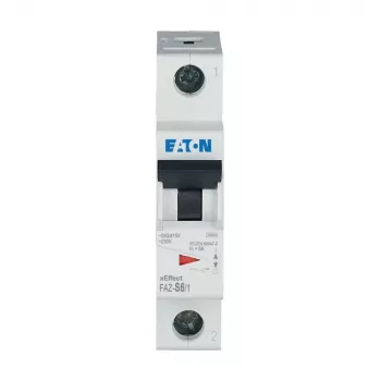 Eaton FAZ-S6/1 ledningsbeskyttelsesafbryder, 1-polet, S6 278610