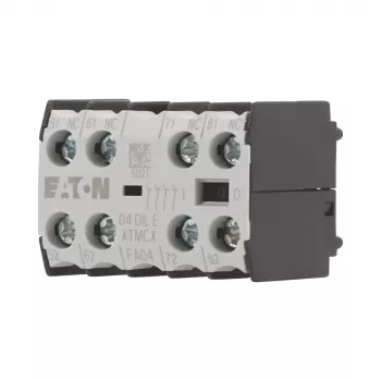 EATON 04DILE hjælpekontaktblok, 4 NC, tvangsstyret, frontmontage, til DILM7-DILM38 kontakter 010256