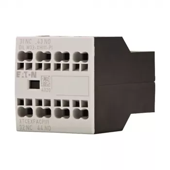 Eaton DILM32-XHI11-PI hjælpekontaktblok, 1 NO + 1 NC, 4 A, frontmontage, til DILM7-DILM32 kontaktorer 199309