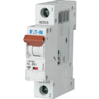 Eaton PXL-C4/1 automatsikring (MCB), 1-polet, C4, 4 A, 230/400 V AC, 10 kA, DIN-skinne 236051