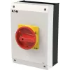 Eaton P3-63/I4/SVB/N 3-polet hovedafbryder med nødstopfunktion, 63 A, rød/gul 207349
