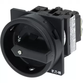 Eaton T0-1-102/EA/SVB-SW aflåselig kamafbryder 20 A 1-polet 90° sort