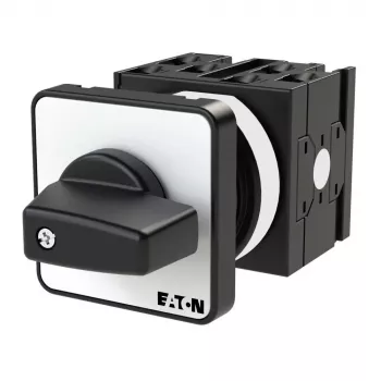 Eaton T0-3-8244/E styrekontakt, 7-positioner, 6,5 kW, 3-polet, sort greb