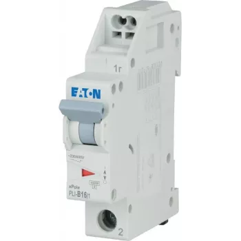 Eaton PLI-B16/1 miniatureafbryder, type B, 16 A, 1-polet 101251
