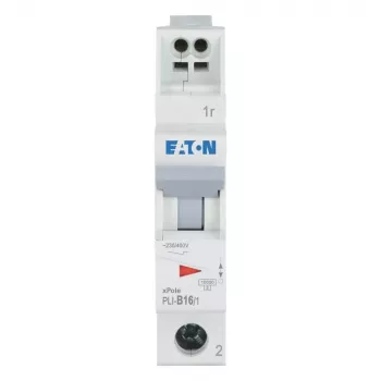 Eaton PLI-B16/1 miniatureafbryder, type B, 16 A, 1-polet 101251
